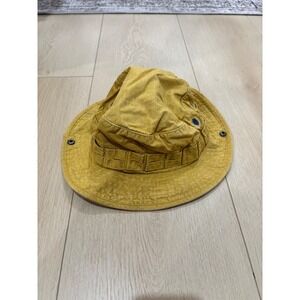 Aime Leon Dore Boonie Hat Mustard Yellow Ripstop Mens Utility Bucket Hat